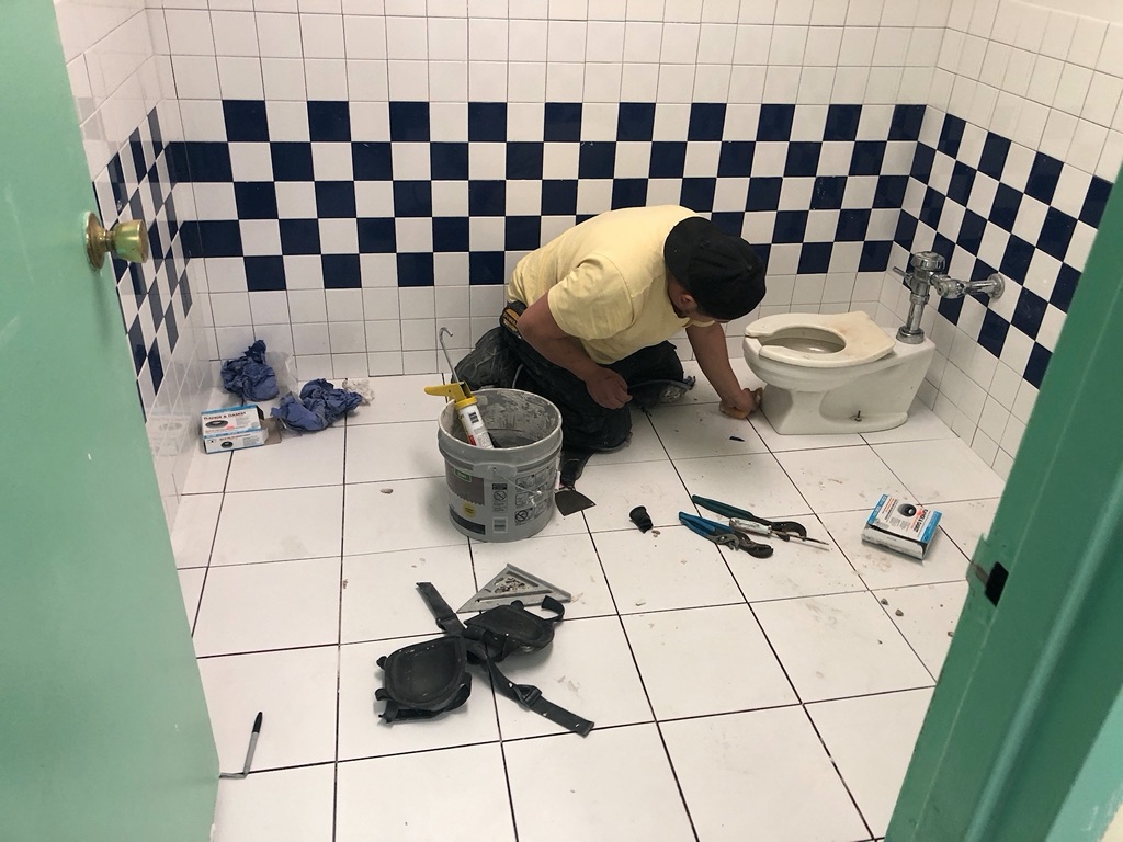 Bathroom renovation